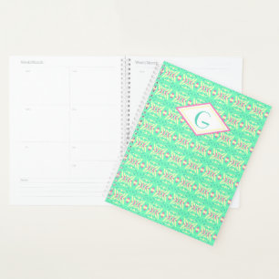 Agenda Bonito Cute Green Chica hobbies hogar