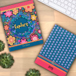 Agenda Bonito divertida Floral Explorar la animosidad<br><div class="desc">Este planificador de personalizable floral de bonito Inespirivity Explore es la forma perfecta de estar organizado todos los días. El colorido y inspirador arte hace un gran regalo personalizado para la familia, amigos, compañeros de trabajo o profesores. Consigue uno para que te organices todo el año. Estos planificadores son geniales...</div>