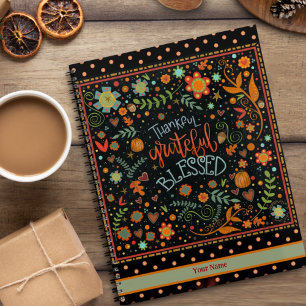 Agenda Bonito Floral Agradecimiento Bendición Inespiritua