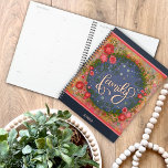 Agenda Bonito Floral Familia Alegre Inespiritualidad Artí<br><div class="desc">Este planificador de personalizable floral de la familia Inespirivity es la forma perfecta de estar organizado todos los días. El colorido y inspirador arte hace un gran regalo personalizado para la familia, amigos, compañeros de trabajo o profesores. Consigue uno para que te organices todo el año. Estos planificadores son geniales...</div>