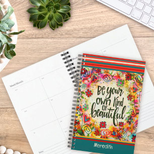 Agenda Bonito Fun Floral Hermosa cita Inspiradora