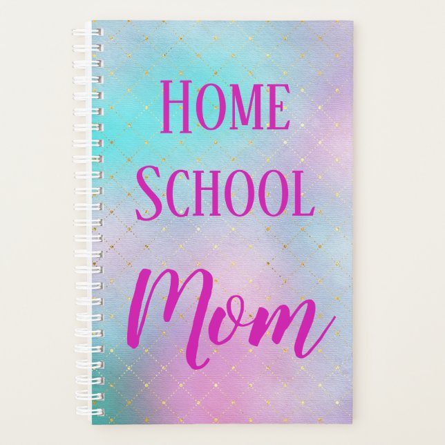 Agenda Bonito Homeschoa Mamá (Anverso)