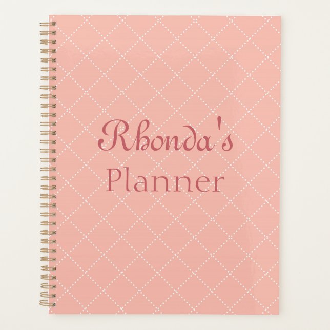 Agenda Bonito rosa (Anverso)