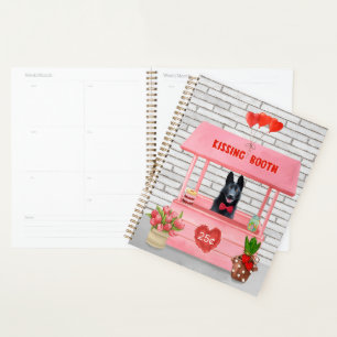 Agenda Booth de besar a El día de San Valentín de perro p