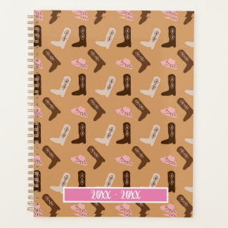 Agenda Boots Planner | Cowboy/Cowgirl Planner