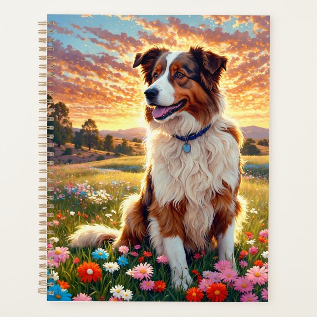 Agenda Border Collie Shepherd Dog (Anverso)