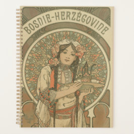 Agenda Bosnia y Herzegovina por Alphonse Mucha (1900)