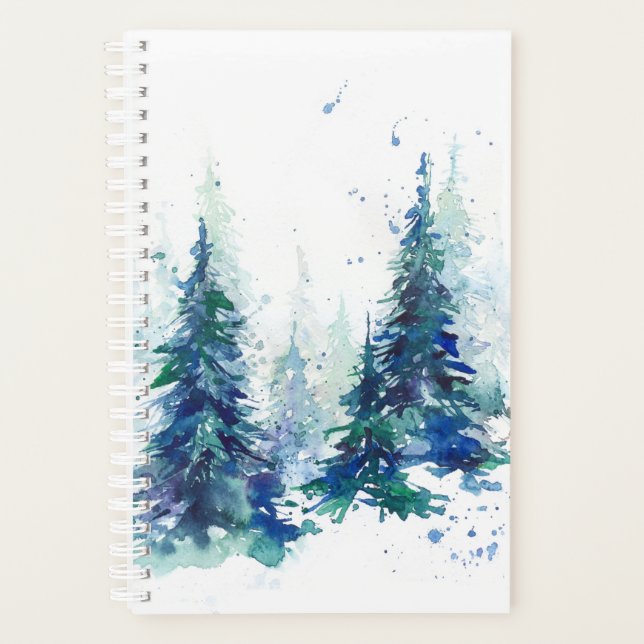 Agenda Bosque de invierno acuático Fenómeno navideño mode (Anverso)
