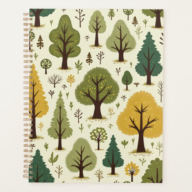 Agenda bosque de otoño (Anverso)
