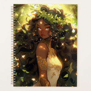 Agenda Bosque Elf African American Black Fantasy Art