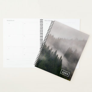 Agenda Bosque polvoriento en las montañas