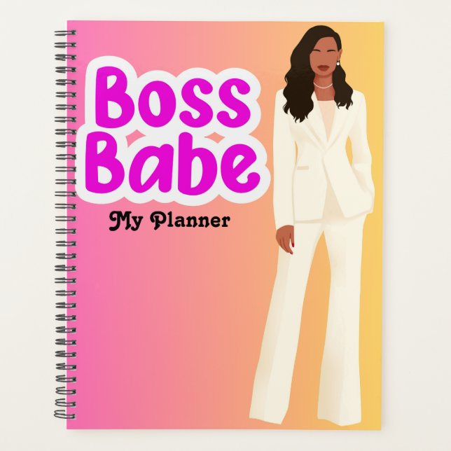 Agenda Boss Babe Planner (Anverso)