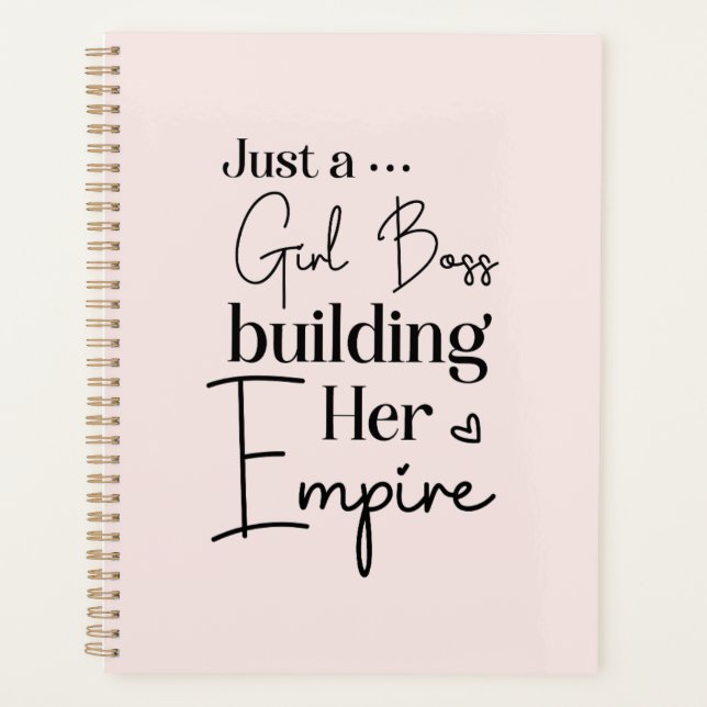 Agenda Boss Lady Planner (Anverso)