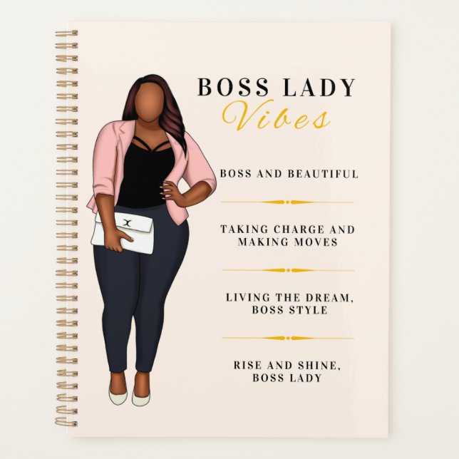 Agenda Boss Lady Planner (Anverso)