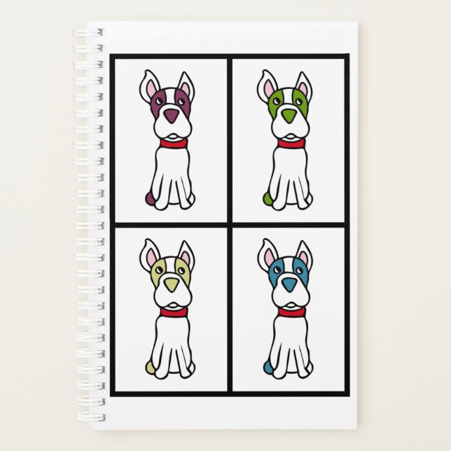 Agenda Boston Terrier (Anverso)
