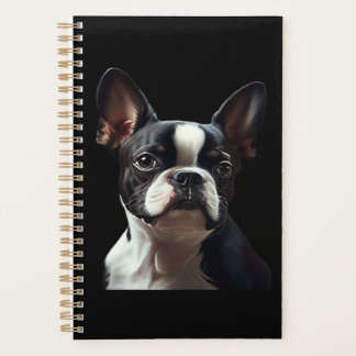 Agenda Boston Terrier - Oil Paint Classic T-Shirt