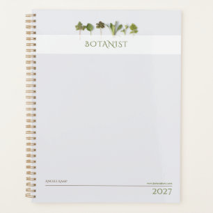 Agenda Botanista Business Planner