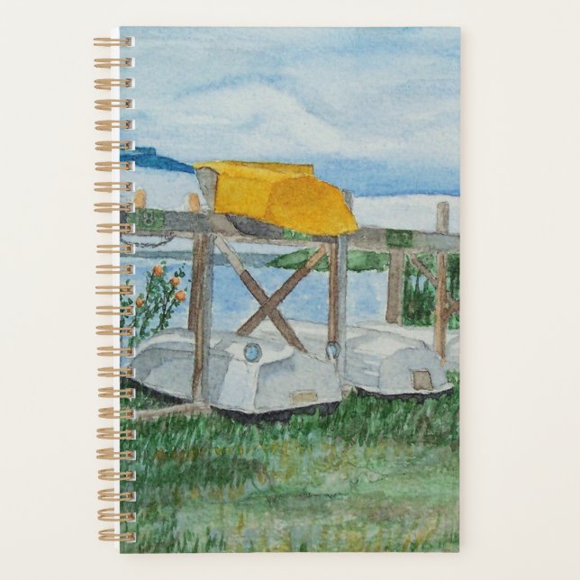 Agenda Botes de Verano Aquarela (Anverso)