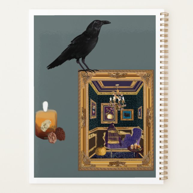 Agenda Boudoir barroco (Reverso)
