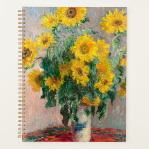 Agenda Bouqet of Sunflowers by Claude Monet