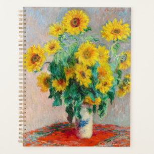 Agenda Bouquet de los girasoles Claude Monet