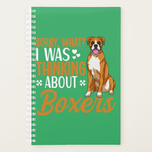 Agenda Boxer Dog Apparte Boxer Dog Lover (Anverso)