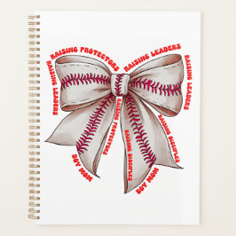 Agenda Boy Mom Croquette Bow Affirmation Floral