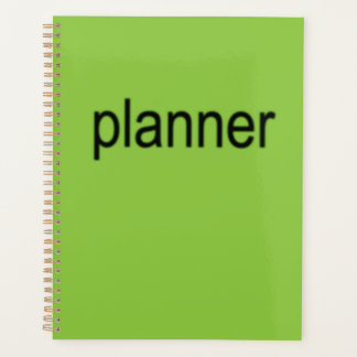 Agenda Brat Green Planner
