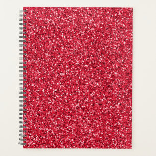 Agenda Brick Red Purpurina