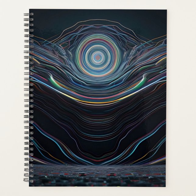 Agenda Brillante viaje de terror de oscuridad (Anverso)