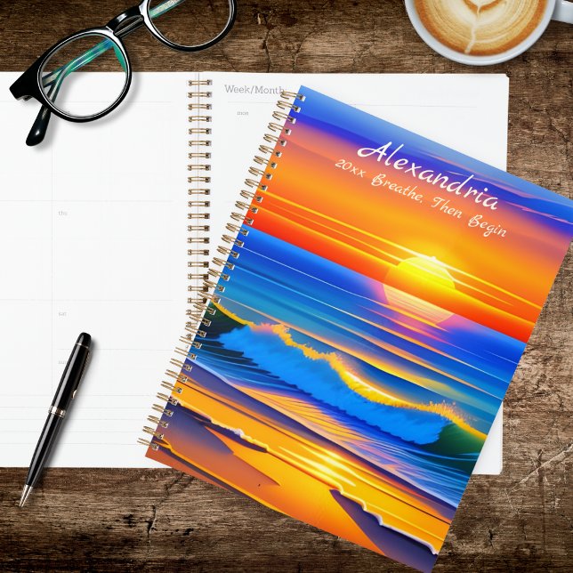 Agenda Brilliant Ocean Sunset (Subido por el creador)