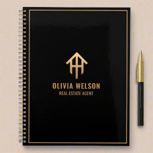 Agenda Broker Profesional de Oro y Negros Inmobiliarios 2