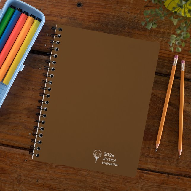 Agenda Brown Golf Tee Personal Weekly (Subido por el creador)