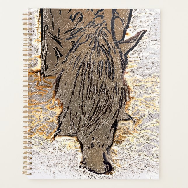 AGENDA BROWN HORSE (Anverso)