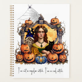 Agenda Bruja de Halloween con cita