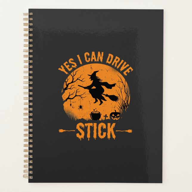 Agenda Bruja de Halloween Drive Stick Gráfico_1 (Anverso)