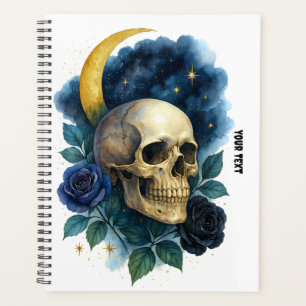 Agenda Brujería estética floral gótica Halloween espeluzn