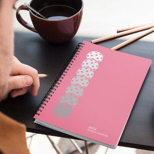 Agenda Bubblegum Pink Pickleball Personal Weekly