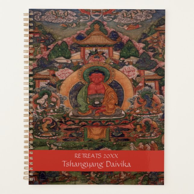 Agenda Buddha Amitabha in His Pure Land of Suvakti  (Anverso)