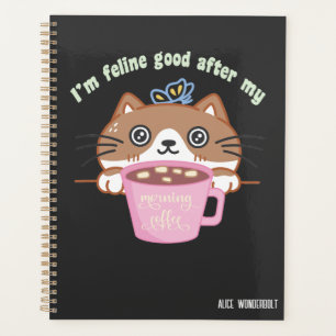 Agenda Buena línea después del café matutino   broma de g