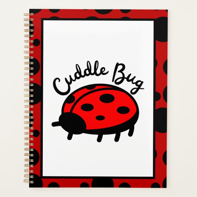 Agenda Bug Ladybug | Diseño atractivo y acogedor (Anverso)