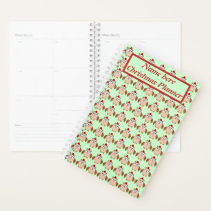 Agenda Búho de Navidades pequeños personalizado