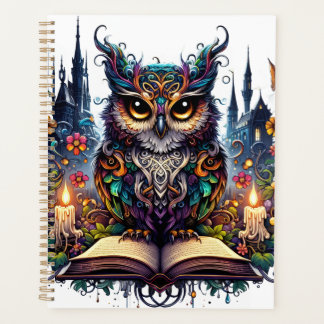 Agenda Búho Mágico Bibliotecario