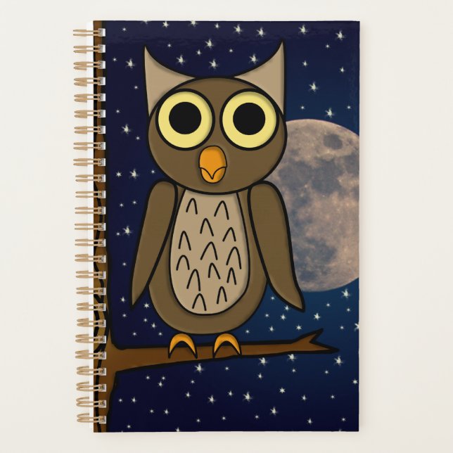 Agenda Búho nocturno (Anverso)