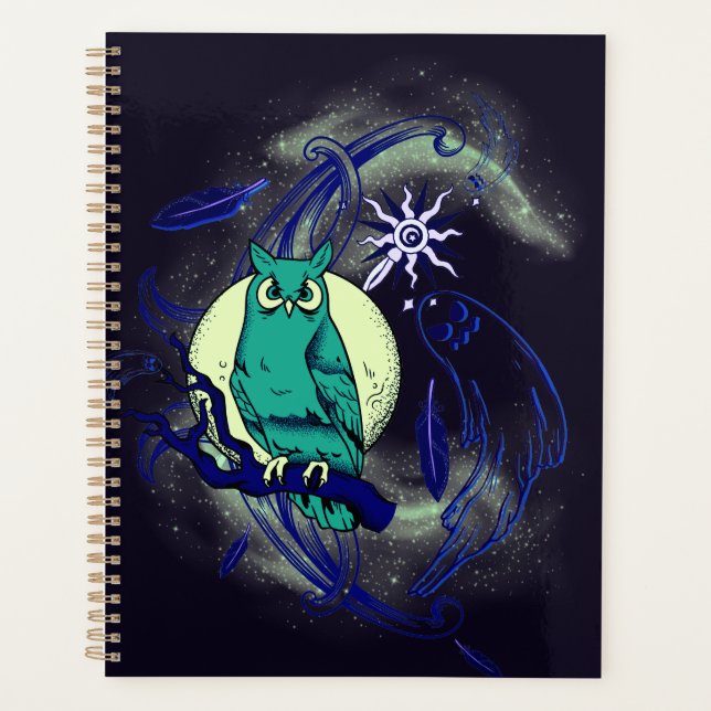 Agenda Búho y fantasma (Anverso)