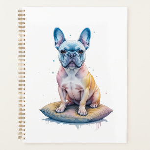 Agenda Bulldog Francés Colorido y Artístico