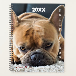 Agenda Bulldog francés - Daily Planner - HAMbWG