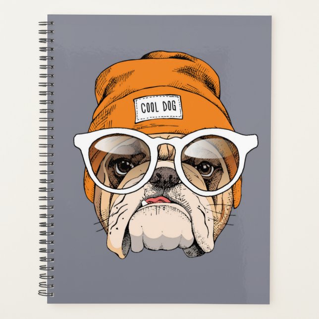 Agenda Bulldog Guay Hipster (Anverso)