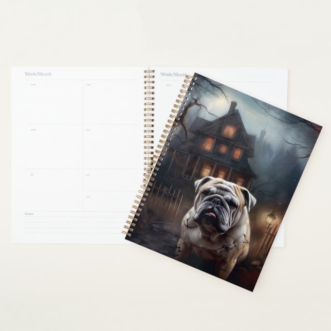 Agenda Bulldog Halloween Scary (Demostración)