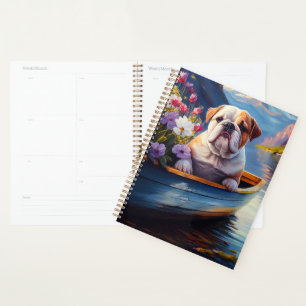 Agenda Bulldog inglés sobre un remo: Una aventura escénic